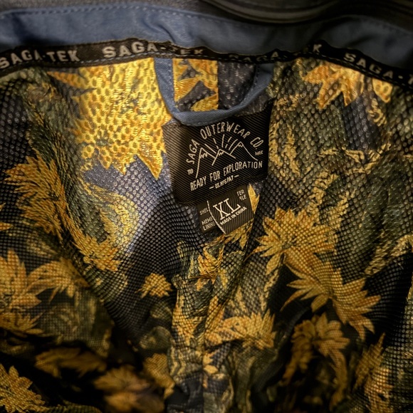 Saga Outerwear Rogue Bib Snow Pants - Detachable TOP
Denim/Cactus - Picture 8 of 10